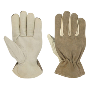 New Trending Product A Grade Cowhide Leather Working <b>Driver</b> <b>Gloves</b> Anti-Slip Oil-Resistant Anti Cut Safety Driving Work <b>Gloves</b> - Product Image 1