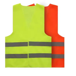 Chaleco de Seguridad de Alta Visibilidad NESTA SPORTS con Múltiples Bolsillos y Reflectores en Varios Colores para la Construcción y Trabajo Industrial - Product Image 4