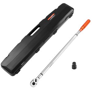 Set Chiave Dinamometrica a Scatto Bidirezionale da 3/4 Pollici, Gamma 100-600 Lbf ft / 136-814 N.m, Strumento per Riparazione Auto con 48 Denti - Product Image 1