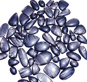 Hypersthene อัญมณี Cabochon หลวม hypersthene อัญมณีอินเดียเป็นกลุ่มในราคาที่ดีที่สุดจาก expersthene จี้ - Product Image 1