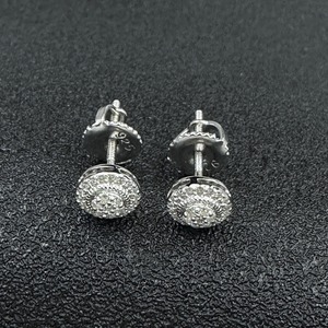 Boucles d'oreilles en moissanite très demandées pour femmes, bijoux de mode raffinés pour mariages et événements nuptiaux, fournisseur indien - Product Image 4