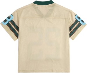 Camiseta Deportiva de Malla con Estampado Personalizado, Cuello en V, Manga Corta, 25 Colores Sólidos, Transpirable, que Absorbe la Humedad, para Adultos Unisex - Product Image 4