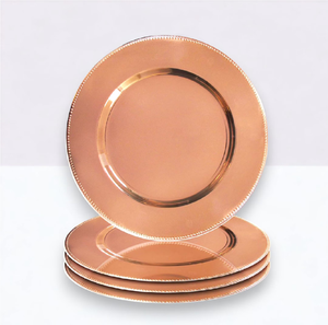 Assiette de présentation en cuivre, taille personnalisée, pour table de mariage, meilleure qualité, prix le plus bas - Product Image 6