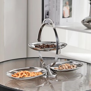 Stainless Steel Cake <b>Stand</b> Modern Design <b>Microwave</b> Safe for Elegant Dessert Serving Hotels Restaurants Eco-Friendly - Product Image 6