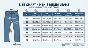 Tapered Fit Men's Denim Jeans Dark Indigo Minimal Distressed <b>Knee</b> Rip Cotton Stretch Casual Streetwear Fashion Trousers - Product Image 2