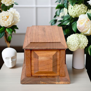 DSP LTD DSU107 Urnas de Madera Maciza de Alta Calidad, Nuevas con 3 Años de Garantía, Acabado en Aceite, 25.5x15x15cm, Envío Internacional Directo - Product Image 3