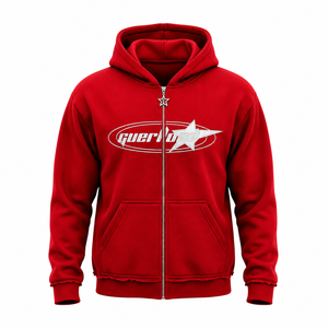 Wholesale New Stylish Custom Zip Up Hoodies For Men Drop Shoulder Zip Up With Logo Basics Cotton Blended Zip Up Hoodies Vendor - Product Image 4