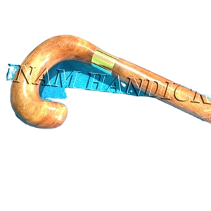 Bastones de madera hechos a mano para caminar para ancianos, con mango de madera, para caminar - Product Image 1