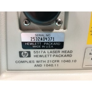 Tête laser Hewlett-Packard HP 5517A pour PC, VME - Équipements et pièces semi-conducteurs d'occasion fiables à l'échelle mondiale - Product Image 4