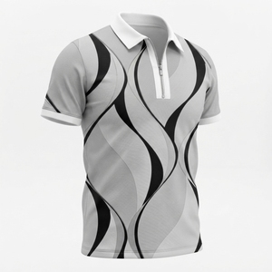 Nueva Camiseta Polo para Hombre, Manga Corta, Casual, Ajustada, de Color Sólido, de Secado Rápido, para Actividades al Aire Libre - Product Image 5