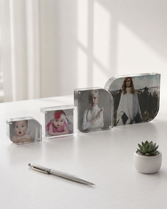 Best 4R Heart Acrylic <b>Photo</b> <b>Frame</b> with Magnet High-Value Home Decoration UV Printed <b>Photo</b> Display for <b>Couple</b> Baby Birthday Gift - Product Image 1