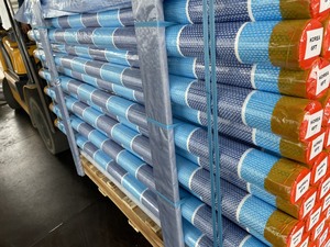 Lona de Polietileno K-Tarp Vina, la Más Vendida, OEM ODM, con Rayas Azules y Blancas, Grosor Personalizable, Corte Personalizado en Vietnam - Product Image 6