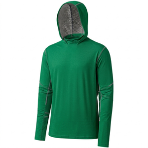 Sweat à capuche de pêche marine à séchage rapide, anti-humidité, à manches longues, vêtement de sport pour la pêche en mer, en rivière et en bord de mer - Product Image 1