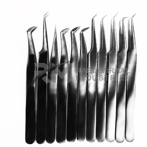 Pince à épiler en acier inoxydable pointue de haute qualité RMI, très vendue, pour extensions de cils - Product Image 2