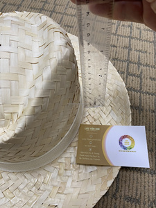 Chapeau en paille brodé à la main avec logo de style mexicain pour les occasions décontractées, les mariages, le quotidien, l'été, la plage, les affaires, unisexe. - Product Image 6
