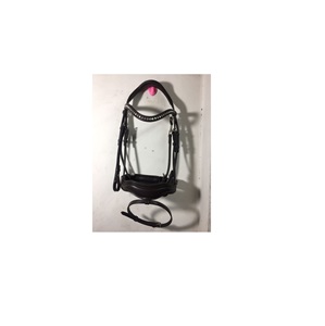 Brida de Cuero Premium Duradera para Caballo con Cabezalera y Correa de Nariz Acolchadas para Equitación Inglesa, Entrenamiento, Exhibición y Competición - Product Image 3