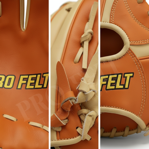 Gant de baseball OEM à marque privée, pour droitiers et gauchers, pour adultes et jeunes, avec paume en cuir doux au toucher, poche profonde, gants durables - Product Image 4