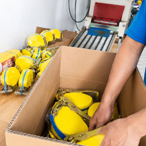 Correa de Amarre de Poliéster Amarillo de 50 mm con Gancho Doble J, Correa de Sujeción de Carga de Alta Resistencia, Longitud Personalizada, Resistencia al Rotura de 3000 kg - Product Image 5