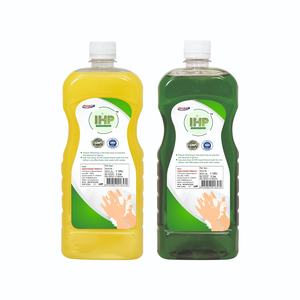 ISHAN HYGIENIC 1 Ltr Chaque Recharge de Savon Liquide Parfumé Écologique pour les Mains, Agrumes et Pomme Verte, avec Distributeur - Product Image 2