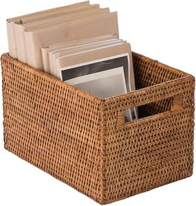 Cesta de mimbre marino al por mayor, maceta tejida natural para plantas de interior y decoración de jardín, hecha a mano en Vietnam, multiusos - Product Image 1