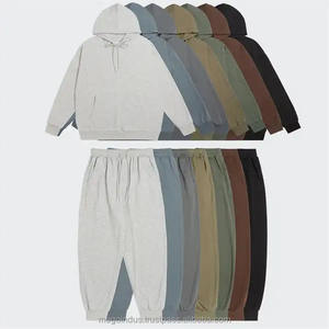 ชุดวอร์มกางเกงวอร์มใส่ได้ทั้งชายและหญิงชุดวอร์มกางเกงมีฮู้ดสำหรับ330-350gsm ผ้าเกล็ดปลาโลโก้ได้ตามต้องการ - Product Image 3