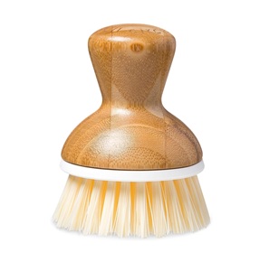 Wooden Dish <b>Brush</b> Set 4 Natural Bristle Replacement Heads with 1 Sturdy Wooden Handle Sisal Kitchen <b>Scrub</b> <b>Brush</b> for Pots Pans - Product Image 6