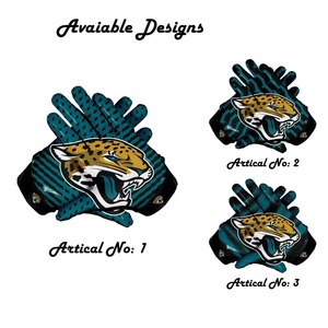 Gants de football américain 2026 Nouvelle Arrivée Conception Personnalisée Gel de Silicone Antidérapant Sangle de Poignet Réglable Gants de Sport Unisexe - Product Image 6