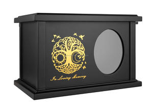 Urnes en bois professionnelles adultes de cendres humaines soutenant des urnes en bois personnalisées - Product Image 2