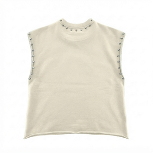 Débardeur imprimé graphique tendance style vintage personnalisé, 100 % coton jersey, sans manches, col rond, pour unisexe, vêtement décontracté - Product Image 2