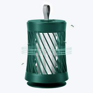 Rechargeable <b>UV</b> <b>Light</b> Electric Mosquito Killer Lamp Bug Zapper Night <b>Light</b> Strap 10594 Cubic Feet Range Maximum Mosquito Catcher - Product Image 2