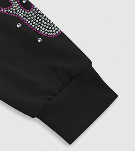Conjunto de Sudadera con Capucha y Pantalones Deportivos para Hombre, Diseño Casual con Estampado de Letras y Llamas, Hombros Caídos, Venta al Por Mayor - Product Image 5