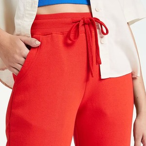 Pantalon cargo femme 100% coton bio, confortable, respirant, coupe jogger, taille élastique, pantalon ample pour femme, côtés à poches - Product Image 4