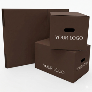 Custom Flexographic Printing Recycled Materials Corrugated Board Mailer <b>Boxes</b> Eco Friendly Wholesale Printed Logo Shipping <b>Boxes</b> - Product Image 3