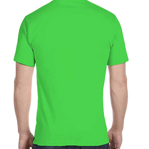 เสื้อยืดผู้ชาย เสื้อยืดคอตตอนหนา 260 กรัม ทรงโอเวอร์ไซส์ สวมใส่สบาย ทรงหลวม แขนสั้น ลายทาง สไตล์ไฮสตรีท - Product Image 5