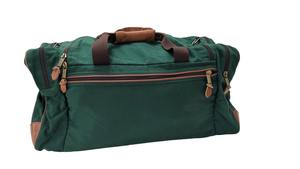Sac de voyage week-end en toile et cuir, grande capacité, durable, imperméable, avec fermeture éclair, fournisseur OEM, LCTB-0087 - Product Image 4