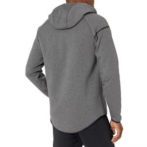 High Quality 100% Cotton Oversize Hoodie <b>Thick</b> <b>Fleece</b> Drop Shoulder Plain Blank Custom Men Hoodies Manufacturer - Product Image 5