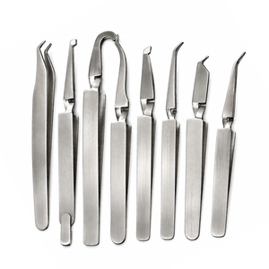 Ensemble de pinces pour la pose d'attaches orthodontiques, en acier inoxydable, à action inversée, pour les procédures de collage dentaire - Product Image 3