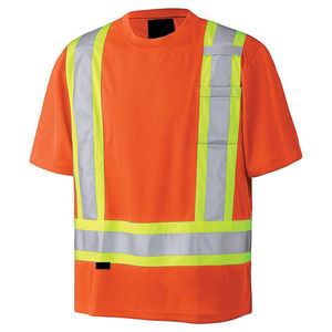 Camiseta de Trabajo de Seguridad de Alta Visibilidad, Reflectante, para Construcción, en Varios Tamaños, OEM - Product Image 1