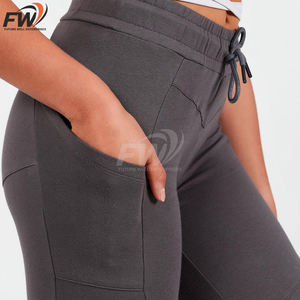 Pantalones de chándal de bambú de alta calidad para mujer, nuevo estilo, recién llegados, ropa para adultos, pantalones de moda para mamá y papá. - Product Image 4