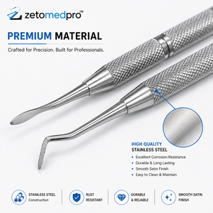 Instrumento Dental de Acero Inoxidable para Tallar, Dar Forma y Contornear Composite, OEM Zetomed Pro - Product Image 6