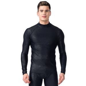 เสื้อแรชการ์ดพิมพ์ลายสำหรับผู้ชายคุณภาพสูง ทันสมัย น้ำหนักเบา ระบายอากาศได้ดี เป็นมิตรกับสิ่งแวดล้อม ยืดหยุ่นสูง ดีไซน์ทันสมัย - Product Image 1