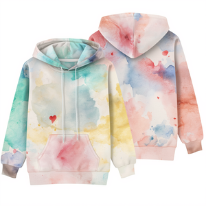 Ensemble sweat à capuche et pantalon assorti pour femme, survêtement en molleton de coton avec personnalisation OEM ODM - Product Image 2