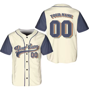 Custom Baseball Jersey Black Yellow Mesh Button Up Personalized Team Name Number Unisex Adult All Seasons Sublimated Print - Product Image 3