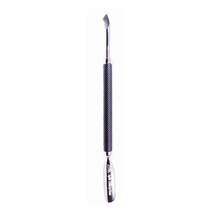 Pousse-cuticules professionnel en acier inoxydable double tête Apto Enterprises, durable pour salon de manucure et pédicure - Product Image 1