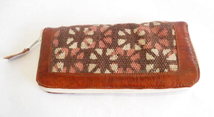 Bolso de mano elegante multicolor tejido a mano de algodón para mujer, hermoso bolso tipo clutch con cierre de cremallera para fiestas nocturnas y viajes. - Product Image 2
