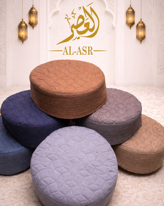 Gorros Kufi de Poliéster de la Mejor Calidad Al Asar, Nuevo Diseño, Gorro Musulmán Tradicional para Hombre, Opciones OEM para Invierno - Product Image 1