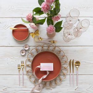 Mantel individual de ratán ecológico de primera calidad, hecho a mano en Vietnam, colores OEM/ODM disponibles, suministro directo de fábrica al por mayor. - Product Image 3