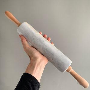 Personalized Wood and Marble Dough Roller <b>Pin</b> Wood Roller <b>Pin</b> Holder Preferential Price Customized Eco-Friendly <b>Rolling</b> <b>Pin</b> - Product Image 5