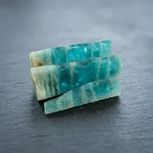 Cristal de Aguamarina Karur Azul Cielo Transparente Pulido Natural Puro, Piedra Suelta Personalizada para Diseño de Joyería y Meditación - Product Image 2
