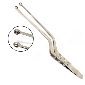 Pinces à tumeur Yasargil Bayonet 5 mm, embout 8 pouces, ensemble d'instruments neurochirurgicaux manuels - Product Image 6